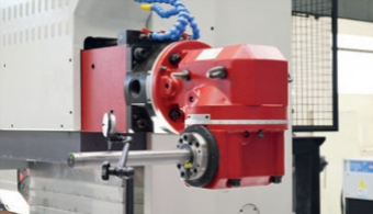 臥式鏜銑床部件