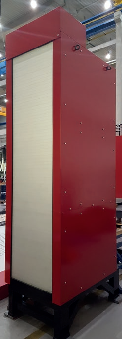 臥式鏜銑床頭庫